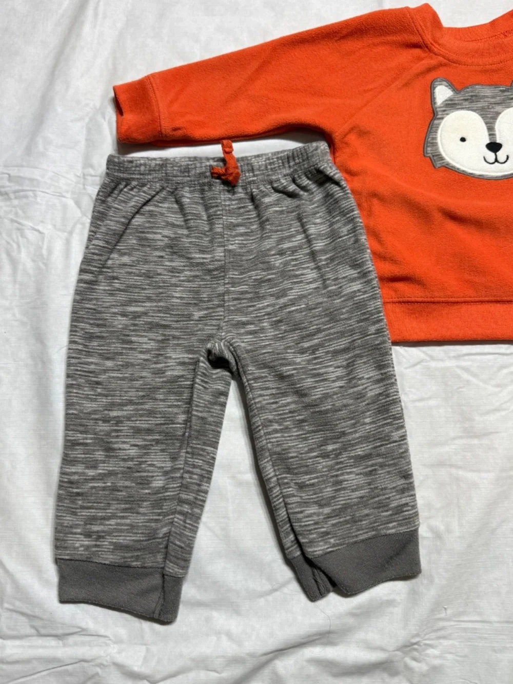 Carter's Baby Boy Cozy Outfit Set Size 6-9 Months